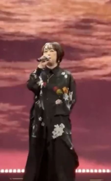 大槻真希上海演出遭中斷。（圖／翻攝自微博）