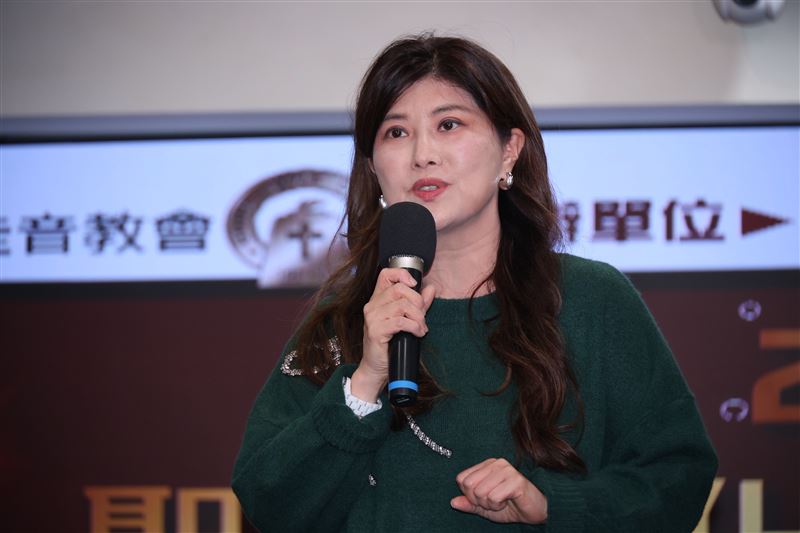 李晶玉公開現身。（圖／記者鄭孟晃攝影）