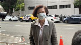 林姿妙首度出庭，高院二審開庭。（翻攝畫面）