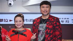 秀琴跟陳致遠出席活動。（圖／記者鄭孟晃攝影）
