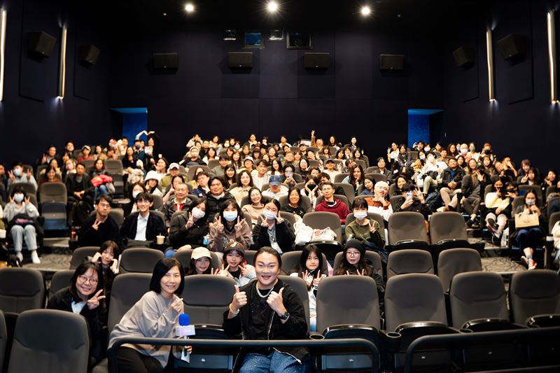 原型人物阿真出席《好孩子》映後座談溫度爆棚。（圖／甲上娛樂提供）