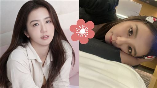 周曉涵床上黑色低胸　傲人雙峰掉出網驚呼