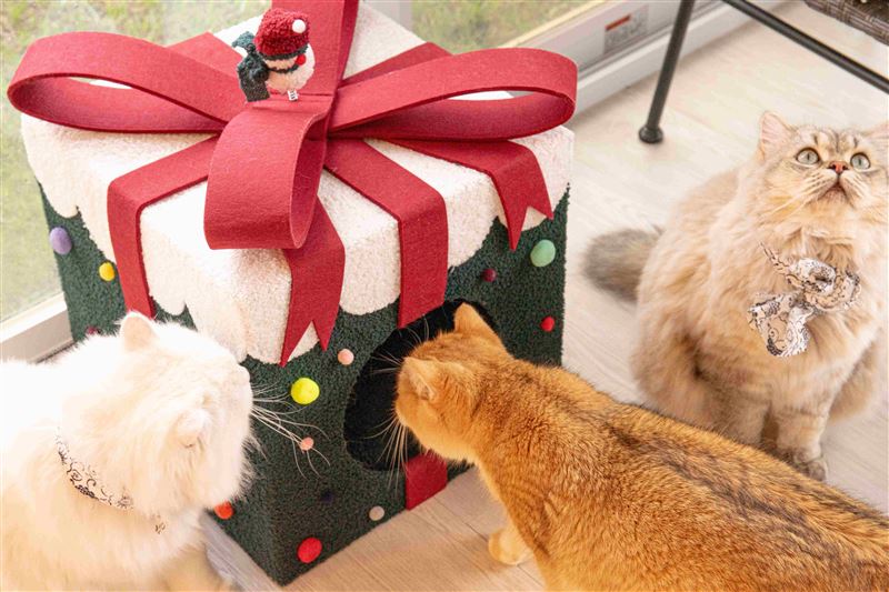 12/6&ndash;12/28擼LALA SWEETS推出 $588聖誕限定雙人下午茶組，每日限量10組！於期間穿戴任一聖誕元素打卡，即可獲得聖誕小禮物。（圖／飯店旅宿業者提供）