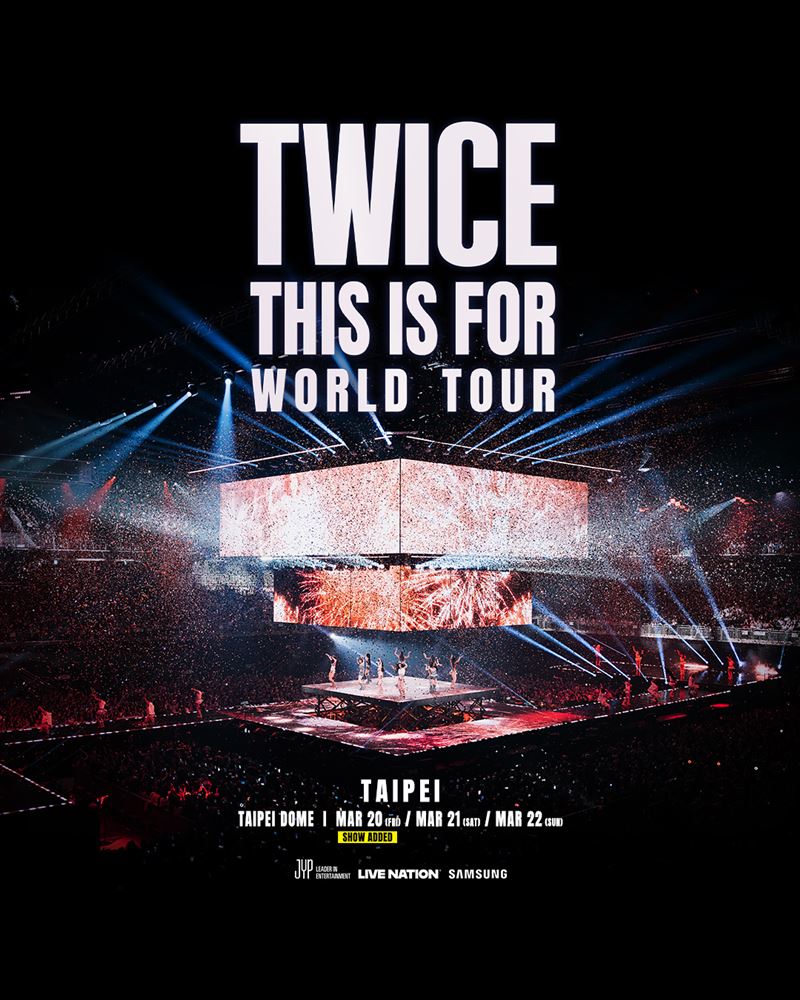 TWICE將在台北大巨蛋連唱3場。(圖/翻攝自理想國IG及臉書)