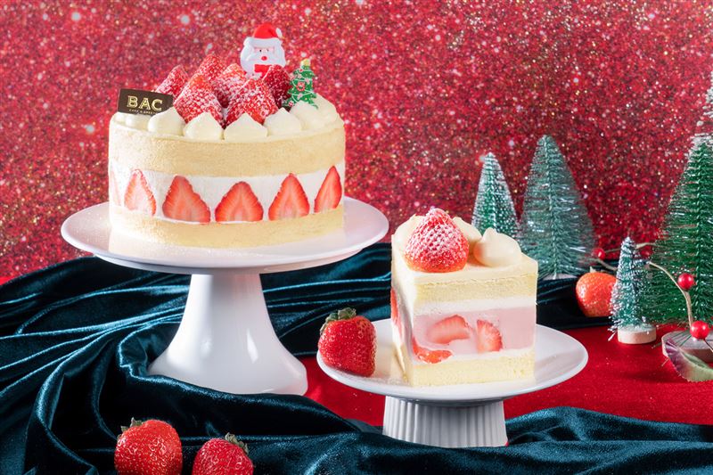 BAC-聖誕草莓雪球蛋糕。（圖／品牌業者提供）