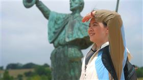 曾寶儀長途步行體驗西班牙朝聖之路。（圖／公共電視、新傳媒提供）