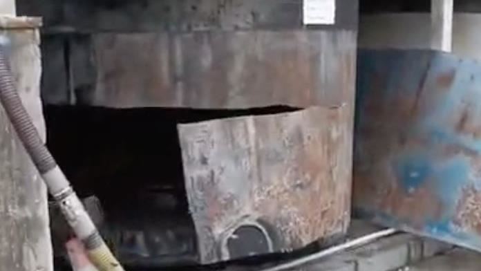 槽底結晶體驗出撒旦之母 工人炸飛破頭亡