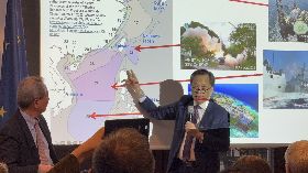 駐德代表谷瑞生在柏林台灣會議