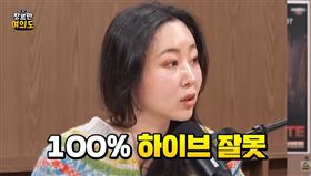 閔熙珍上節目指控HYBE「把我變成女巫」，並明確表示「100%是HYBE的責任」。（圖／翻攝自YouTube 장르만 여의도）