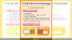 快訊／勞保紓困貸款來了　最高10萬！擁1資格就能辦　可先繳息不還本（圖／勞動部提供） 