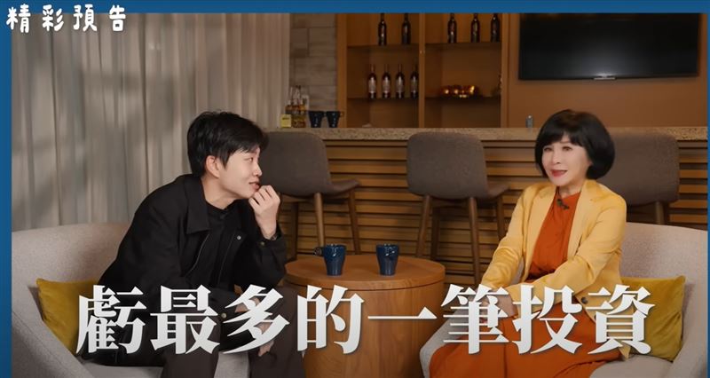 Joeman（左）在吳淡如（右）《人生實用商學院》節目上坦言，自己當年重壓台積電被套牢，如今靠長期持有成功翻身。吳淡如聽完Joeman心路歷程，點出「現金流穩定、長期持有」才是贏家關鍵，兩人對談掀起理財圈熱議。（圖／翻攝自yt平台 @吳淡如人生實用商學院（official官方唯一頻道））