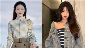 I-DLE成員舒華（左）IVE成員張員瑛（右）為AAA主持（圖／翻攝自IG）