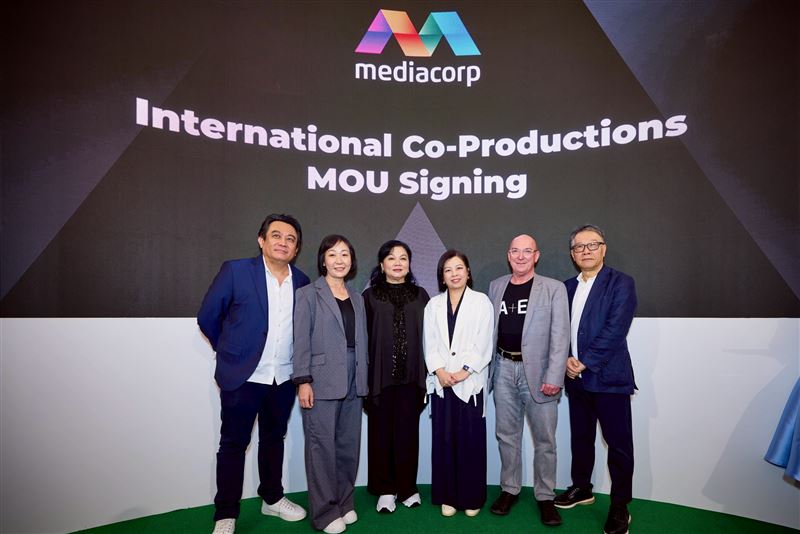 三立電視與新傳媒於亞洲電視論壇&nbsp;ATF（Asia TV Forum）正式簽署合作備忘錄。（圖／三立提供）