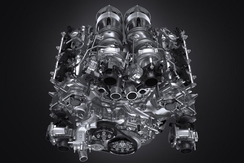 採用4.0升V8渦輪引擎搭配電動馬達，最大輸出來到650ps。（圖／翻攝Toyota網站）