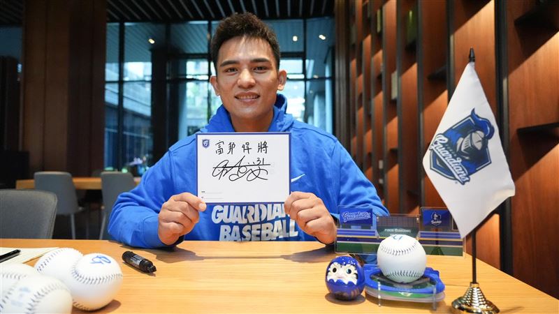 林岱安轉戰富邦悍將。（圖／富邦悍將提供）