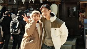 粿粿因婚外情，與范姜彥豐感情決裂，右為粿粿、左為范姜。（圖／翻攝自粿粿FB）