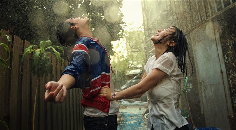 《時候 A Time》黃旭熙 LUCAS、林廷憶攜手展現浪漫CP感，充滿青春的張揚與愛戀。（圖／台北創造提供）