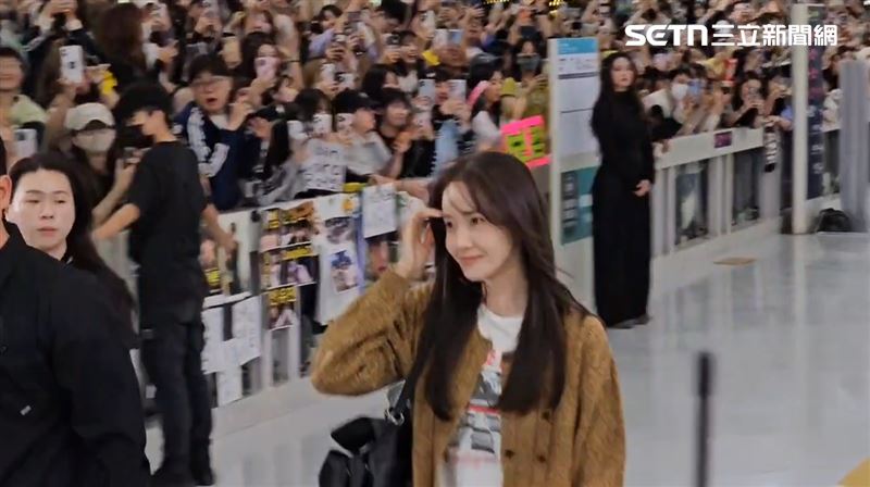 潤娥一現身，空氣都變香了。（圖／記者謝文彥、林正和攝影）