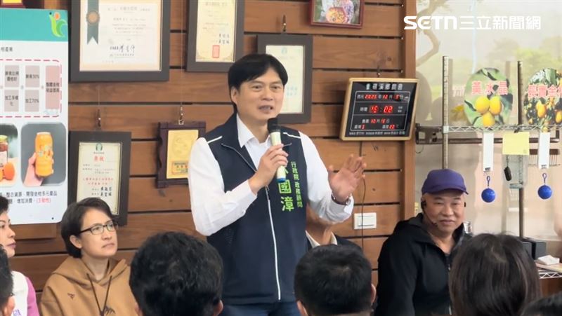 林國漳談農業政見。（圖／林國漳辦公室提供）