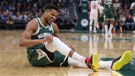 公鹿球星「字母哥」安特托昆博（Giannis Antetokounmpo）。（圖／美聯社／達志影像）