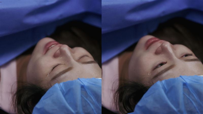 劉品言喜極而泣。(圖/翻攝自劉品言)