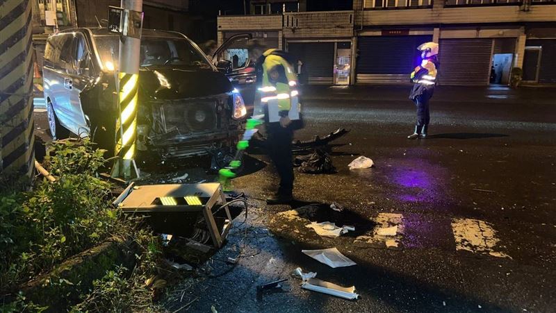 警遭撞「血肉模糊」駕駛闖禍：完全沒印象