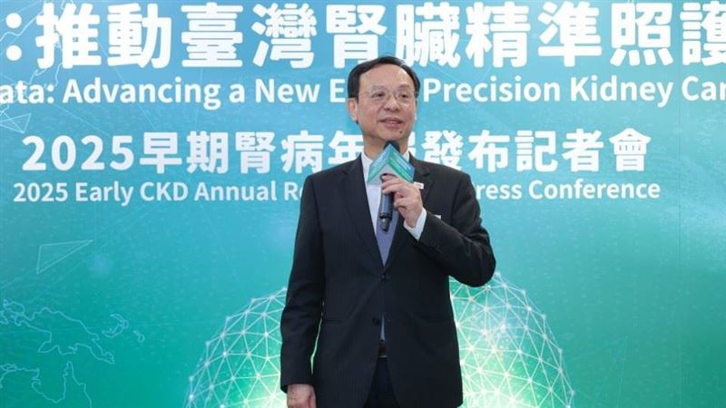 腎病發生率反轉 石崇良盼慢性病死亡降1/3