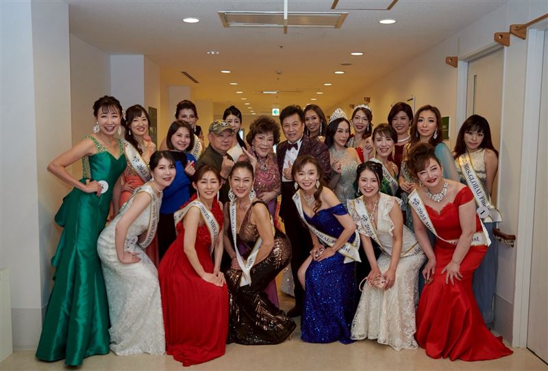 台灣官方代表團赴日參與&nbsp;Miss &amp; Mrs. Global&nbsp;大賽。（圖／主辦單位提供）