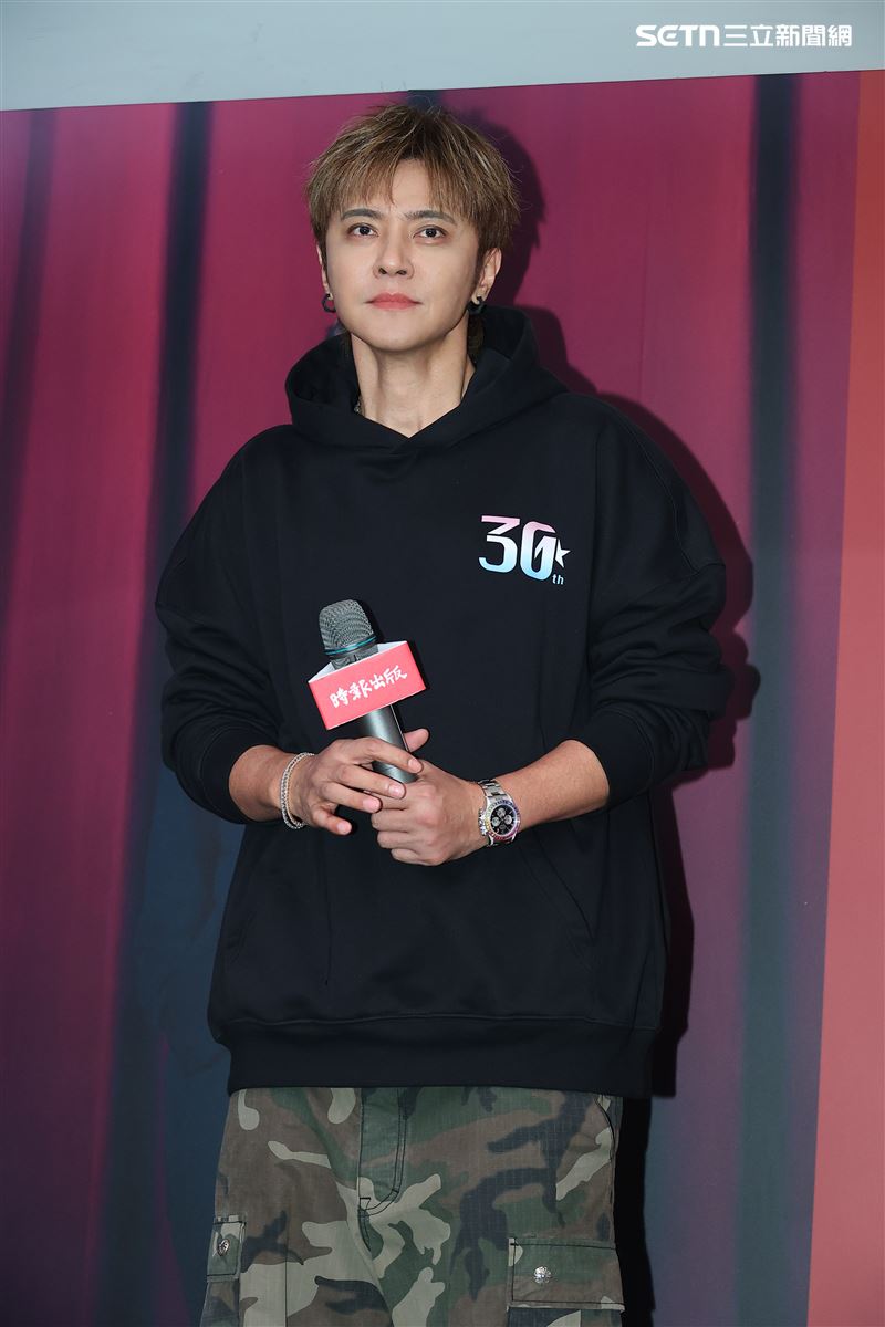 羅志祥出席新書記者會。（圖／記者鄭孟晃攝影）