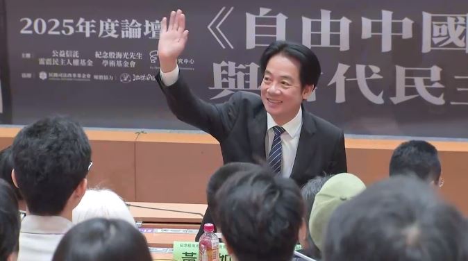 面對中國威脅 賴清德喊話團結守護主權