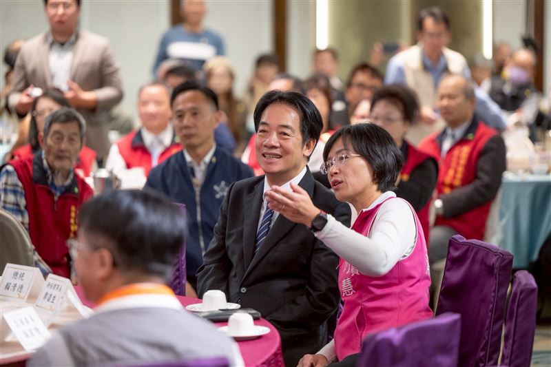 總統賴清德出席「新北市苗栗同鄉會第十六屆第一次會員大會」（圖／總統府提供）