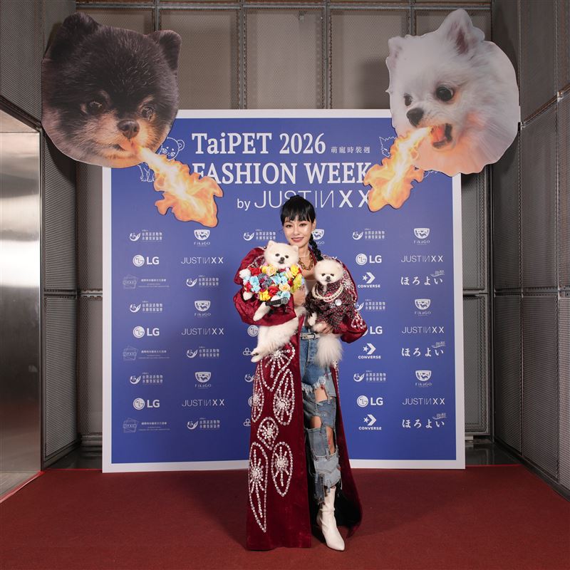 王思佳擔任評審。(圖/第二屆萌寵時裝週提供)