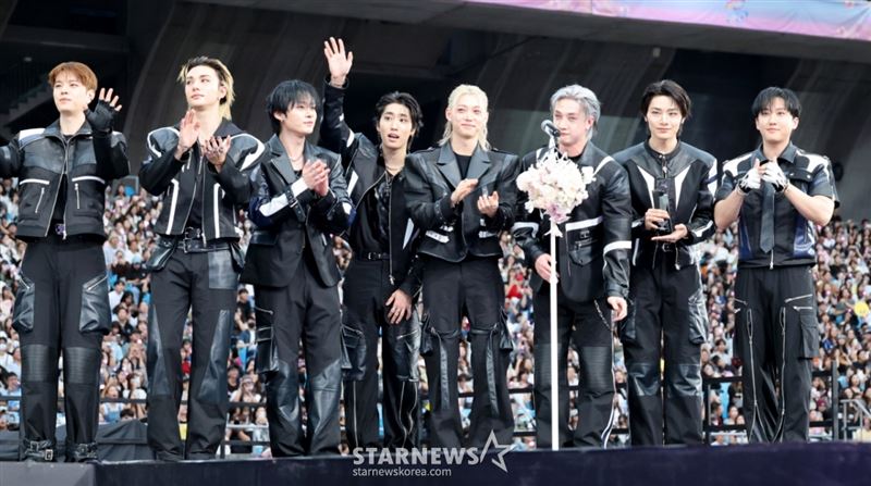 韓國男團 Stray Kids人氣超高。(圖/STARNEWS提供)