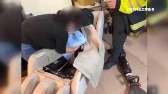 搶救喵喵大作戰！幼貓卡按摩椅驚動消防隊