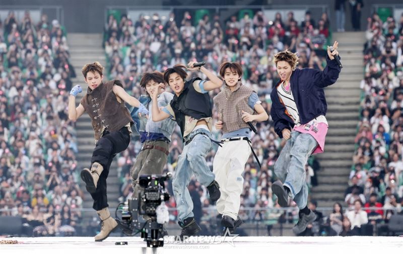 CORTIS在AAA頒獎典禮上的表演也相當精采。(圖/STARNEWS提供)