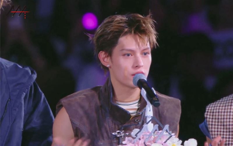 CORTIS台灣成員趙雨凡用中文發言,讓台下粉絲超感動。(圖/STARNEWS提供)