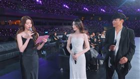 舒華在採訪環節時和林俊傑同框。（圖／STARNEWS提供）