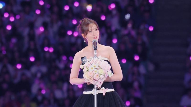 潤娥切換中文發表感言。（圖／starnews提供）