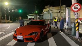 彰化,139線,超跑,牛魔王,紅牌重機,騎士,噴飛,骨折,送醫（圖／翻攝畫面）