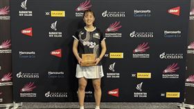 台電女單選手董秋彤，晉級印度古瓦哈蒂羽球大師賽決賽。（圖／翻攝自台電女子羽球隊臉書）