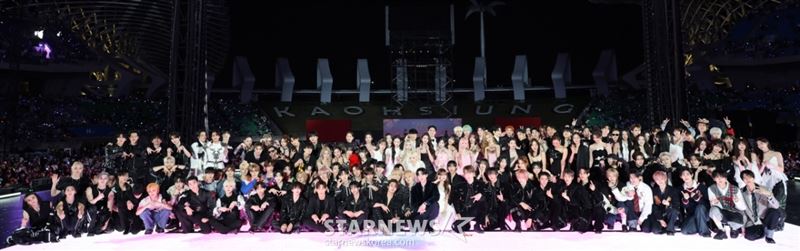 AAA首度在台灣舉辦,典禮完美結束。(圖/STARNEWS提供)