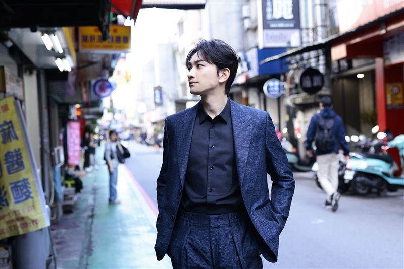 町田啟太坦言非常喜歡台灣的食物。（圖／LDH 愛夢悅 提供）