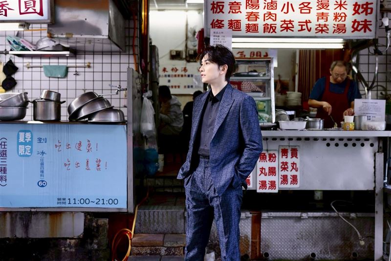 町田啟太坦言非常喜歡台灣的食物。（圖／LDH 愛夢悅 提供）
