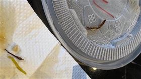  台南東區一間人氣麵店，傳出麵食內有大蟑螂腳。（圖／網友half__july授權提供，未經同意請勿轉載）