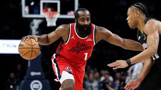 哈登（James Harden）成為史上得分最多第10人。（圖／美聯社／達志影像）