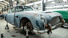 歷經修復的Aston Martin DB5。（圖／翻攝TopGear網站）