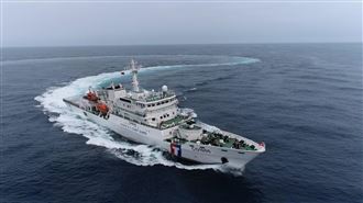 中國海事船演練　海巡署：全程監控