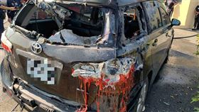 彰化,芬園,火警,燒廢棄物,休旅車（圖／翻攝畫面）