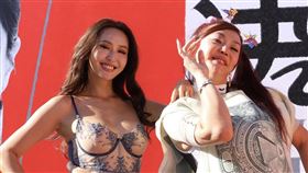 法拉利姐與薔薔出席。（圖／記者鄭孟晃攝影）