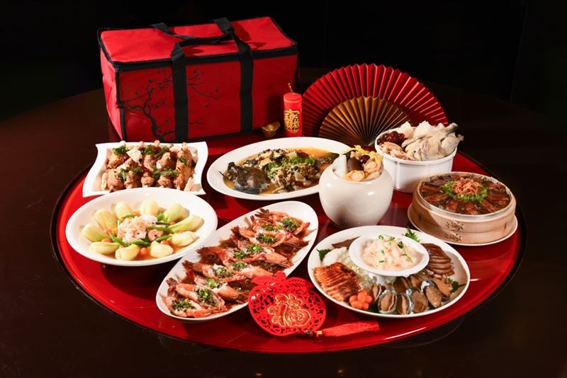 味坊中餐廳「馬耀豐年金禧宴」年菜外帶。(圖/品牌業者提供)